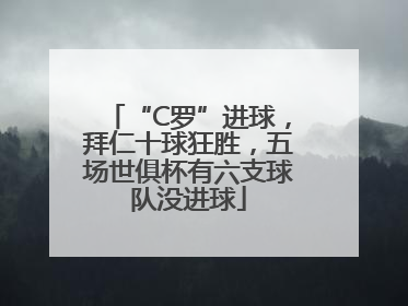 “C罗”进球，拜仁十球狂胜，五场世俱杯有六支球队没进球
