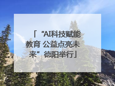 “AI科技赋能教育 公益点亮未来”德阳举行