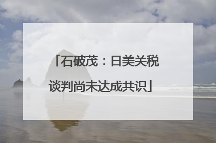 石破茂：日美关税谈判尚未达成共识