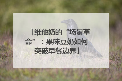 维他奶的“场景革命”：果味豆奶如何突破早餐边界