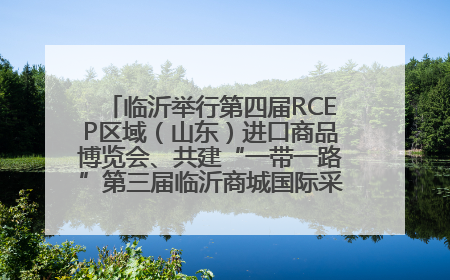 临沂举行第四届RCEP区域（山东）进口商品博览会、共建“一带一路”第三届临沂商城国际采购商大会新闻发布会