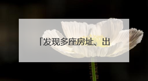 发现多座房址、出土大量文物 中乌联合考古有新进展