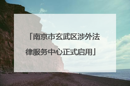 南京市玄武区涉外法律服务中心正式启用