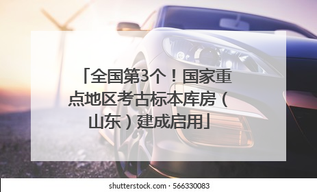 全国第3个！国家重点地区考古标本库房（山东）建成启用