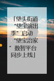 垡头街道“垡宝演出季”启动 “垡宝治家”数智平台同步上线