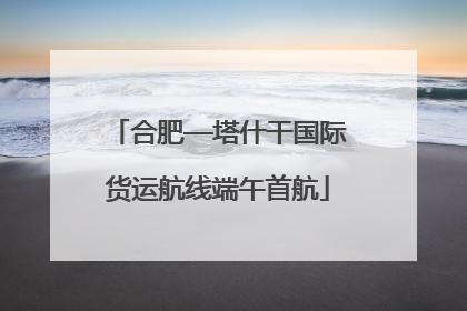 合肥—塔什干国际货运航线端午首航
