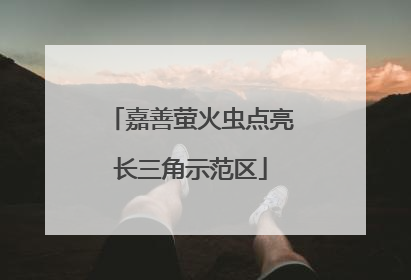 嘉善萤火虫点亮长三角示范区