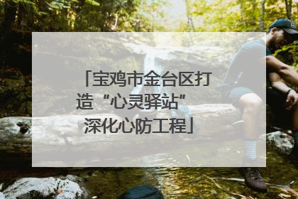 宝鸡市金台区打造“心灵驿站” 深化心防工程