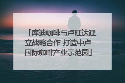 库迪咖啡与卢旺达建立战略合作 打造中卢国际咖啡产业示范园