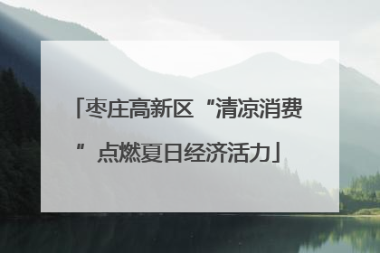 枣庄高新区“清凉消费”点燃夏日经济活力
