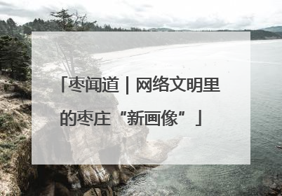 枣闻道｜网络文明里的枣庄“新画像”
