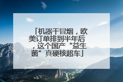 机器干冒烟，欧美订单排到半年后，这个国产“益生菌”真硬核超车