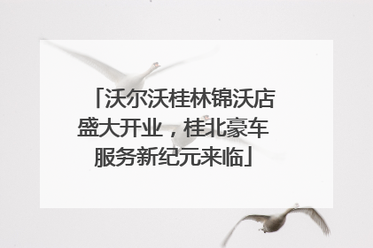 沃尔沃桂林锦沃店盛大开业，桂北豪车服务新纪元来临