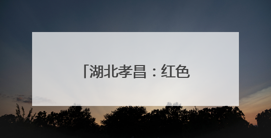 湖北孝昌：红色血脉激活乡村振兴“新动能”