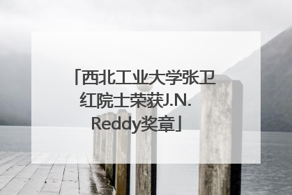 西北工业大学张卫红院士荣获J.N.Reddy奖章