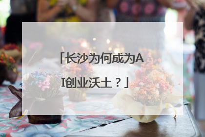 长沙为何成为AI创业沃土？