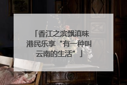 香江之滨飘滇味 港民乐享“有一种叫云南的生活”