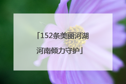 152条美丽河湖 河南倾力守护